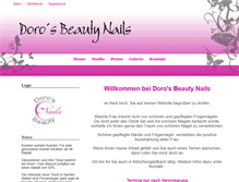 Tablet Screenshot of doros-beauty-nails-krefeld.de